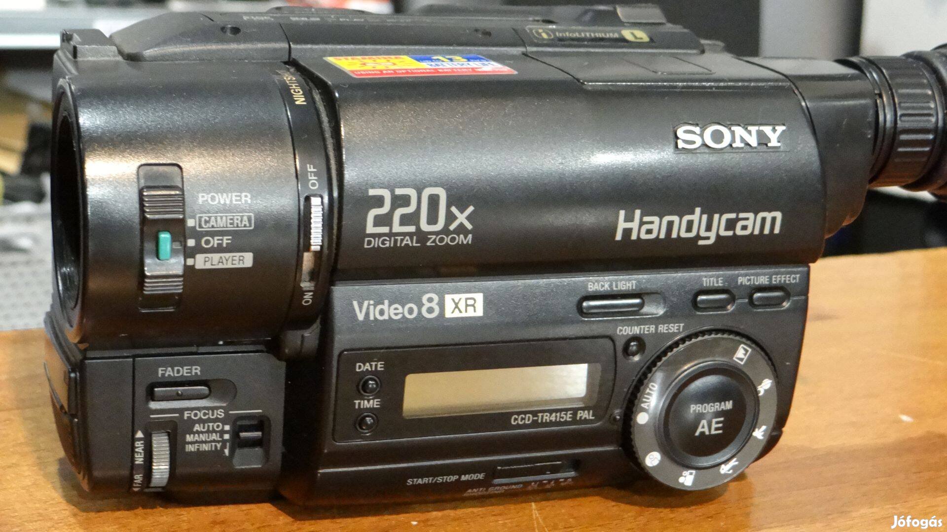 Sony Video8 Videokamera olcsón!