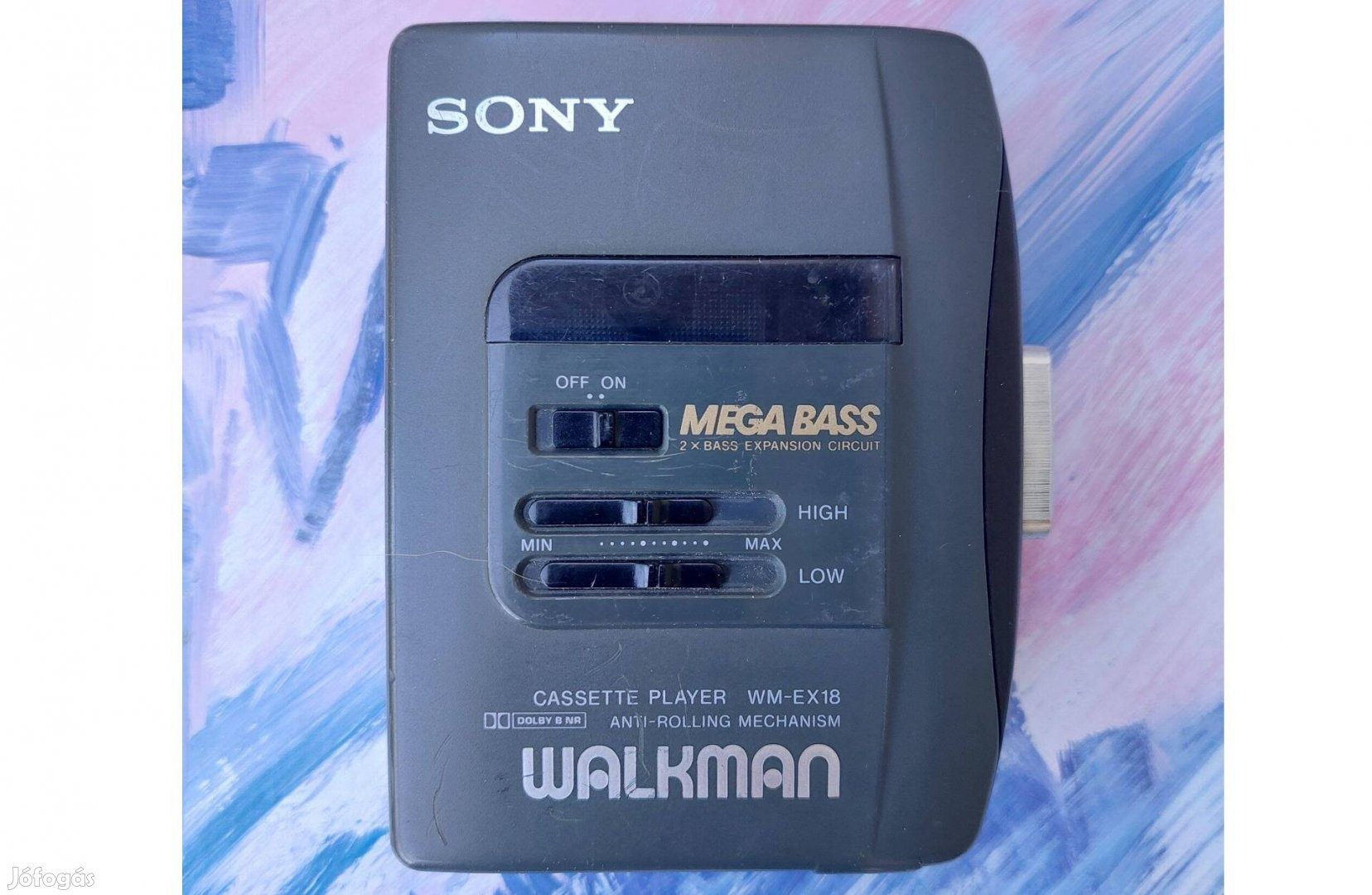 Sony WM-EX18 Sztereó Walkman Kazettás MAGNÓ STEREO Cassette Player