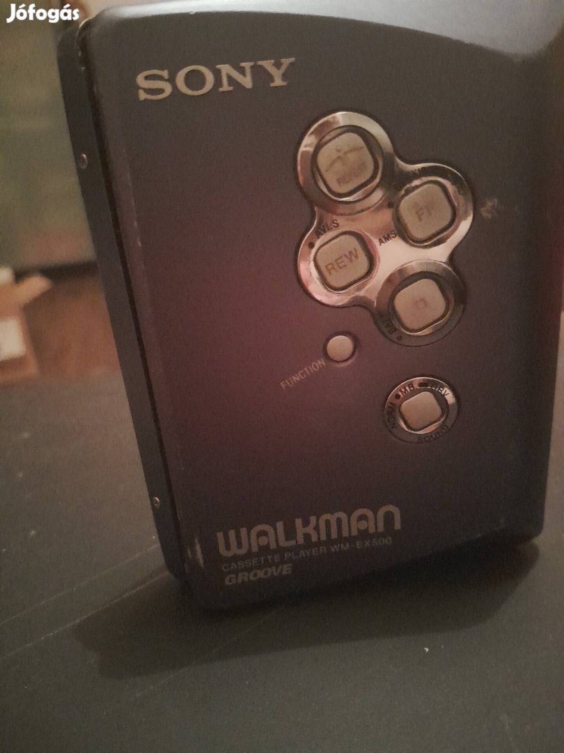 Sony WM-EX500-as fémházas walkman ritka gyűjtői darab! 