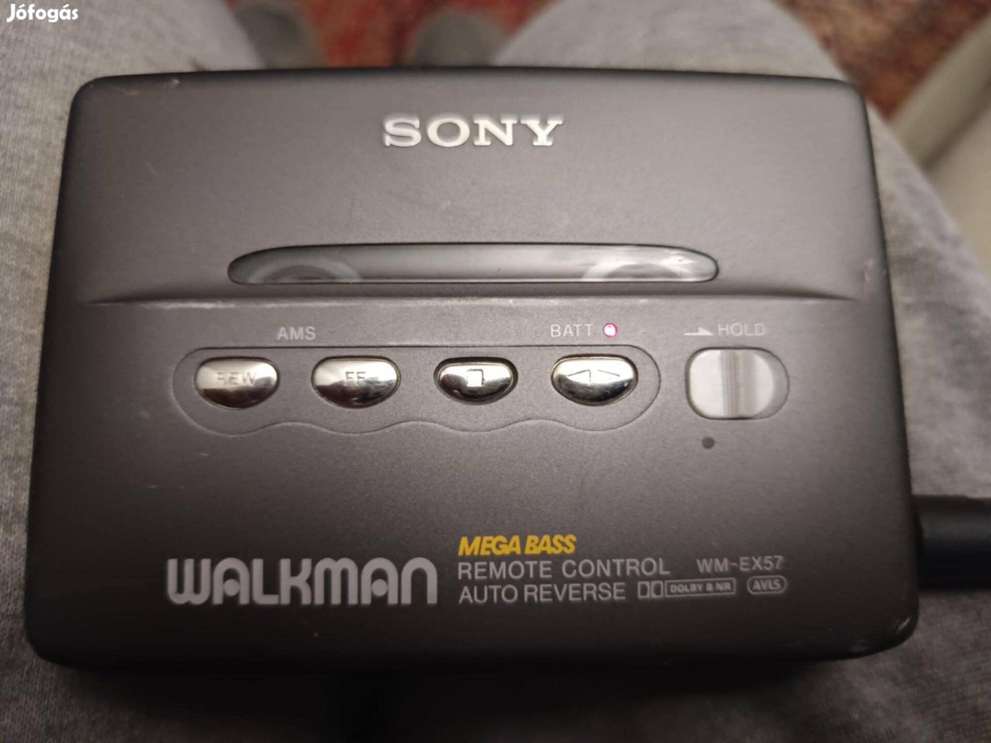 Sony WM-EX57 fém, autoreverse walkman szép állapotban eladó!