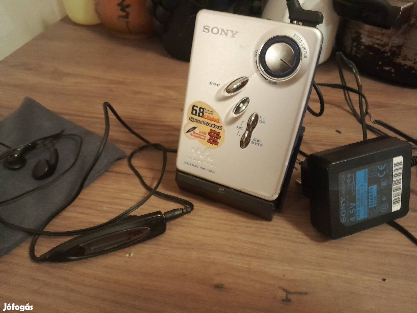 Sony WM-EX631 model számú kazettás walkman Ritka gyűjtői darab! 