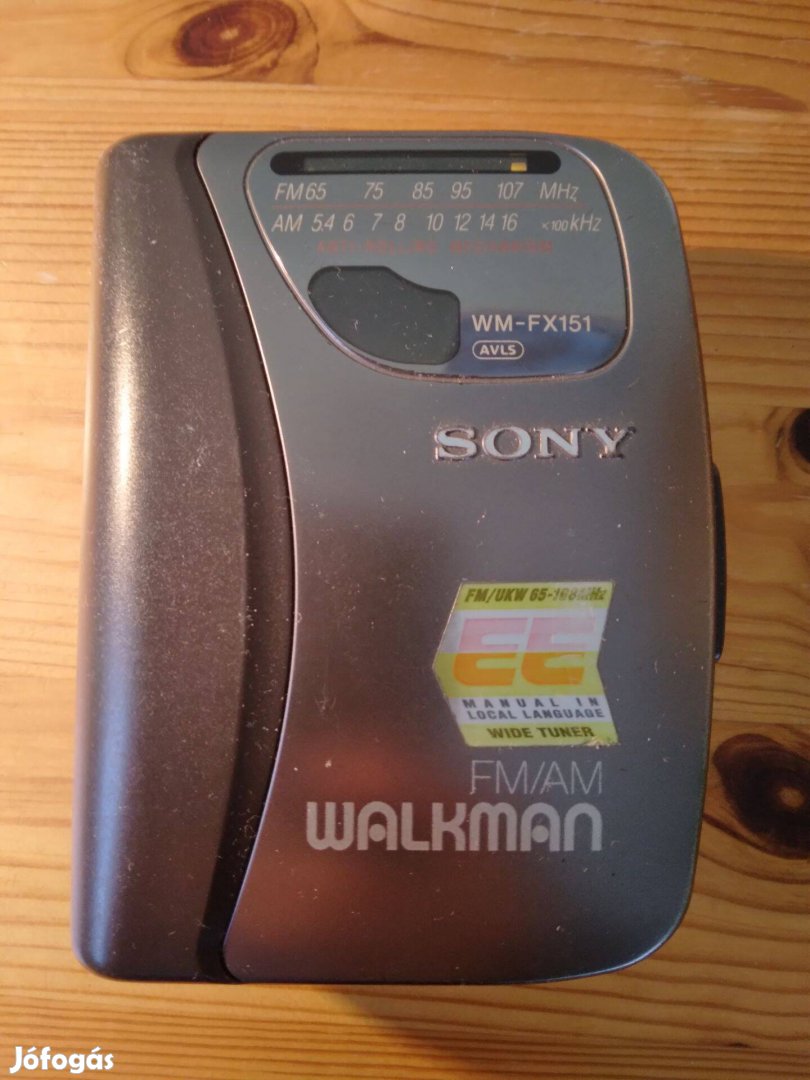 Sony WM-FX151 walkman rádiós kazettás magnó