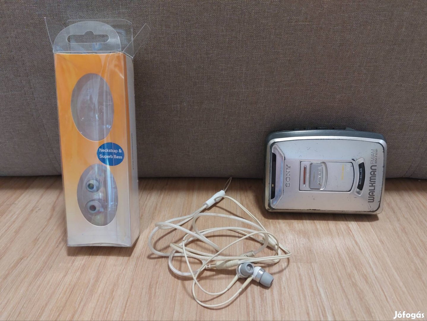Sony WM-FX181 rádiós walkman+Creative füles eladó:
