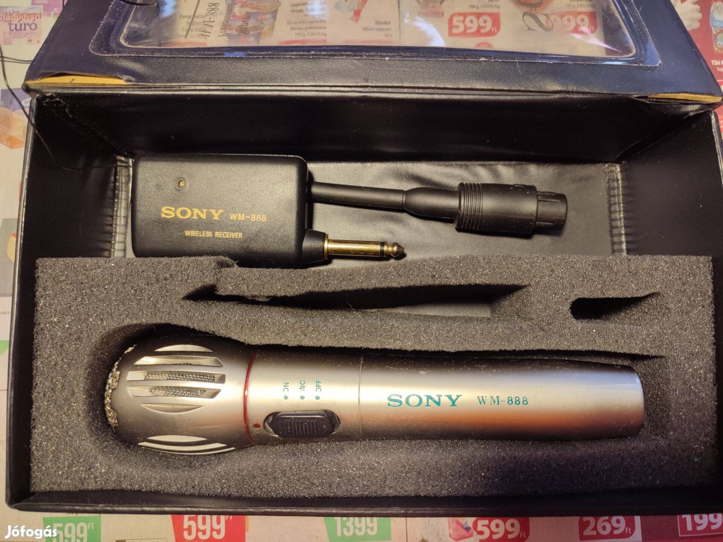 Sony Wm-888 rádiós mikrofon