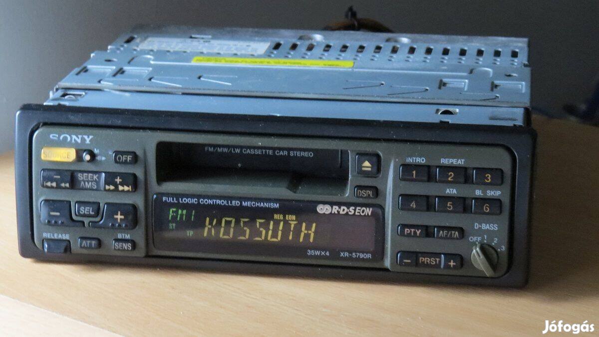 Sony XR-5790R retro radio autórádió magnó fejegység