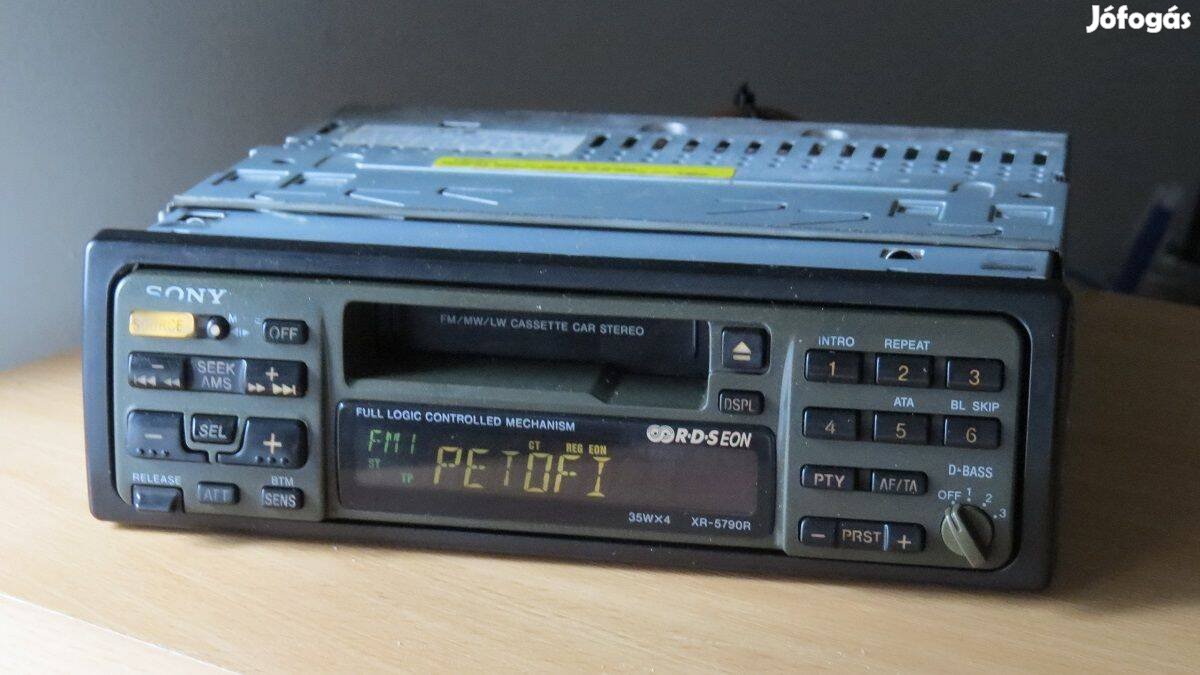 Sony XR-5790R retro radio autórádió magnó fejegység