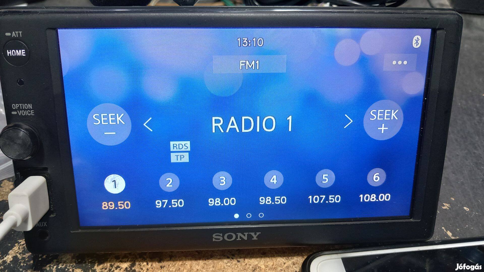 Sony Xav-AX1000 Carplay rádió eladó