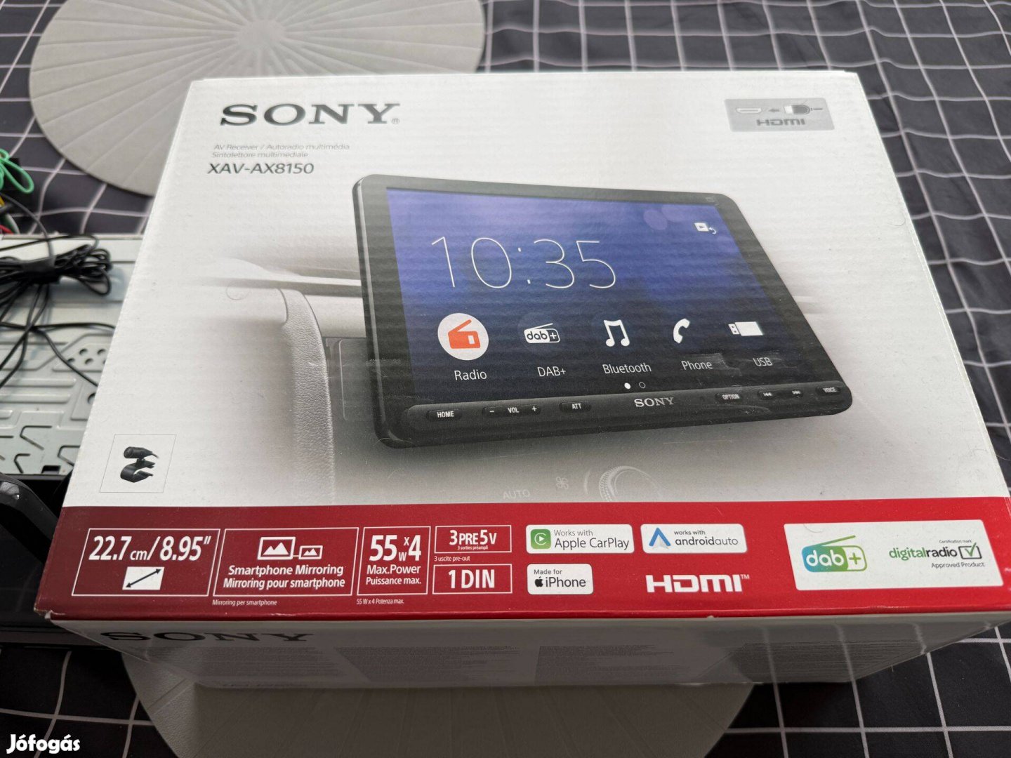 Sony Xav-AX8150 multimédia fejegység Android auto Car Play