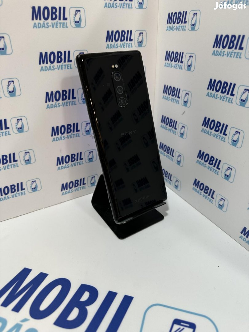 Sony Xperia 1 Kártyafüggetlen 128 GB 6 GB Ram, 12 hó garancia