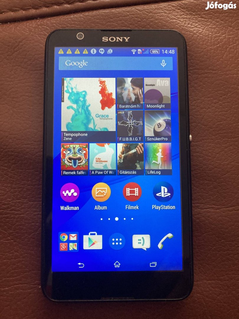 Sony Xperia 4G képes yetteles telefon olcsón/csere