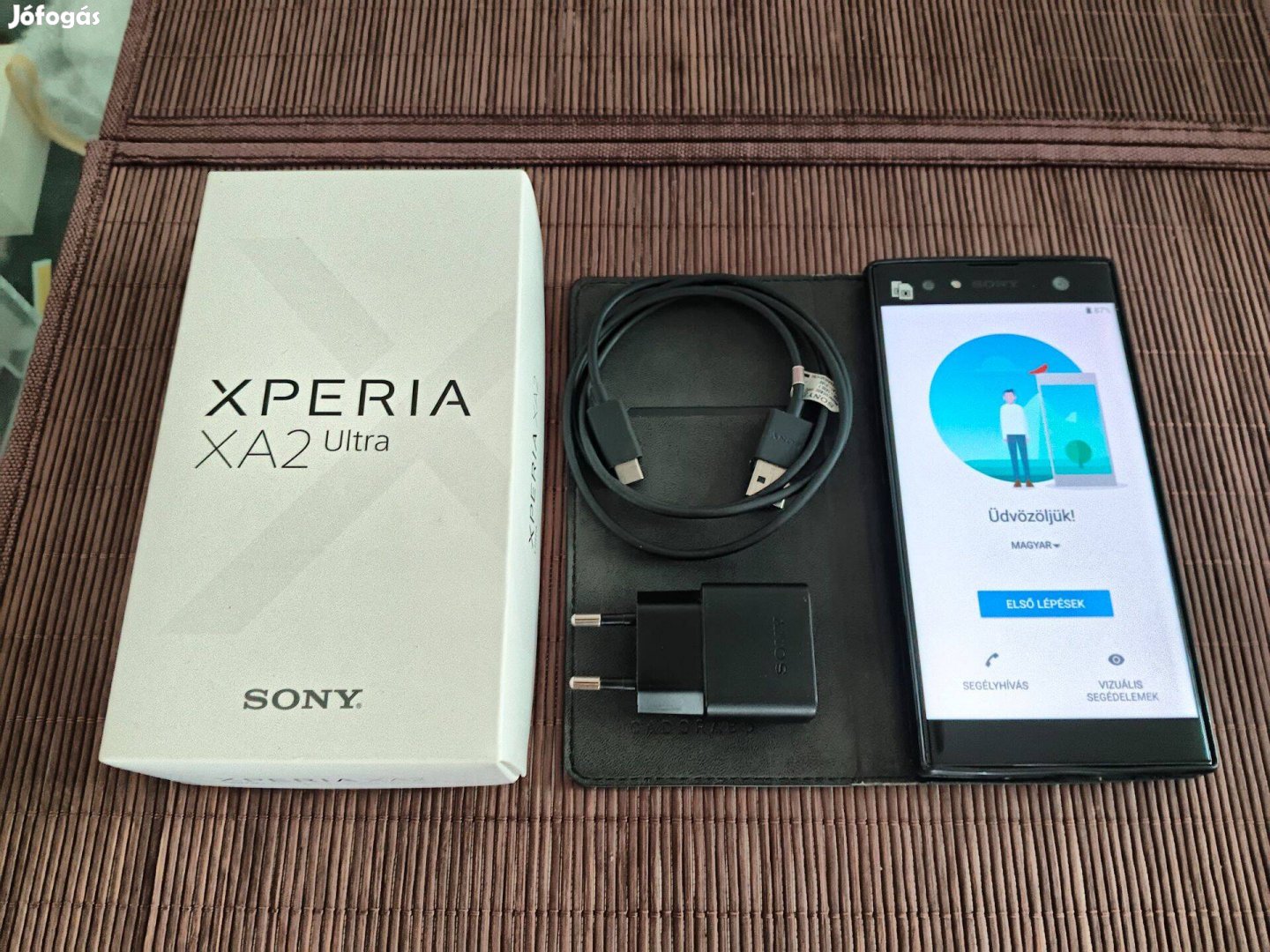 Sony Xperia XA2 Ultra Dual SIM H4213 2kártyás mobiltelefon + tok