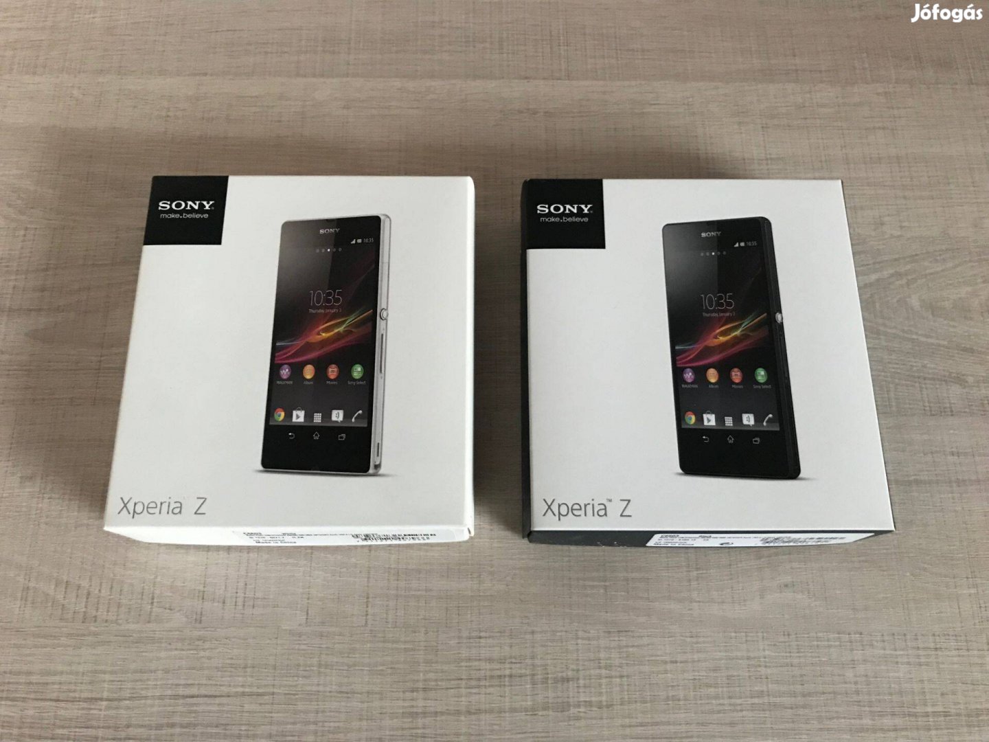 Sony Xperia Z, White/Black, 16 GB, Új (0 Perces), + Ajándékok