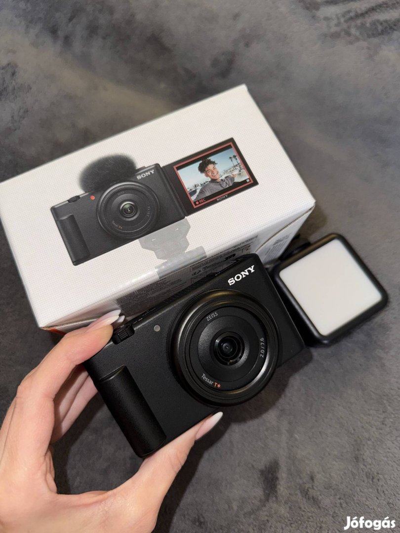 Sony ZV-1F vlog kameraUlanzi LED Lámpa