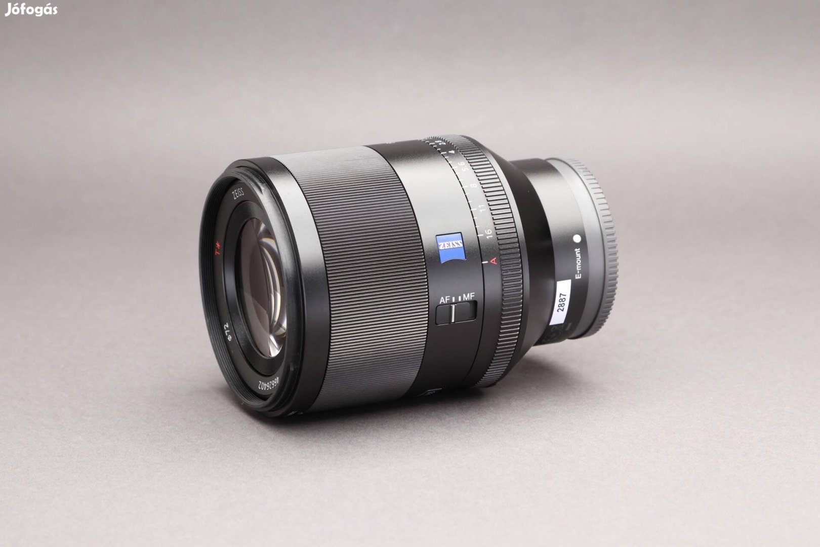 Sony Zeiss 50mm f1.4 ZA objektív 50 1.4 / Fényérték
