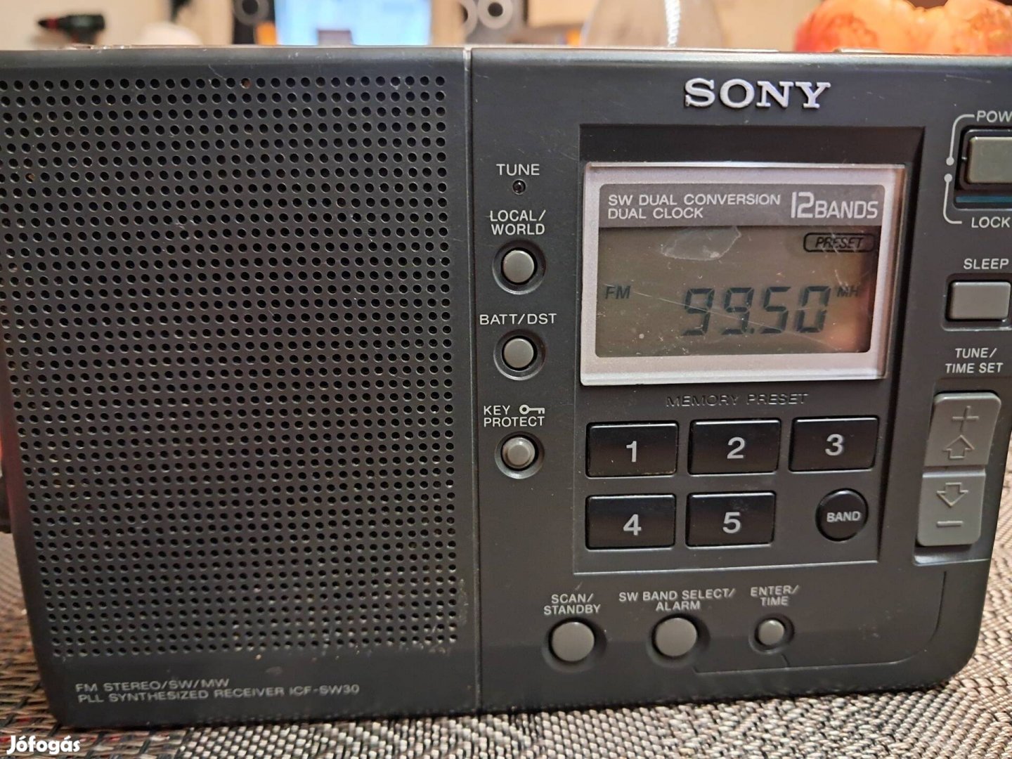 Sony  ICF-SW30 FM Stereo Világvevö rádió