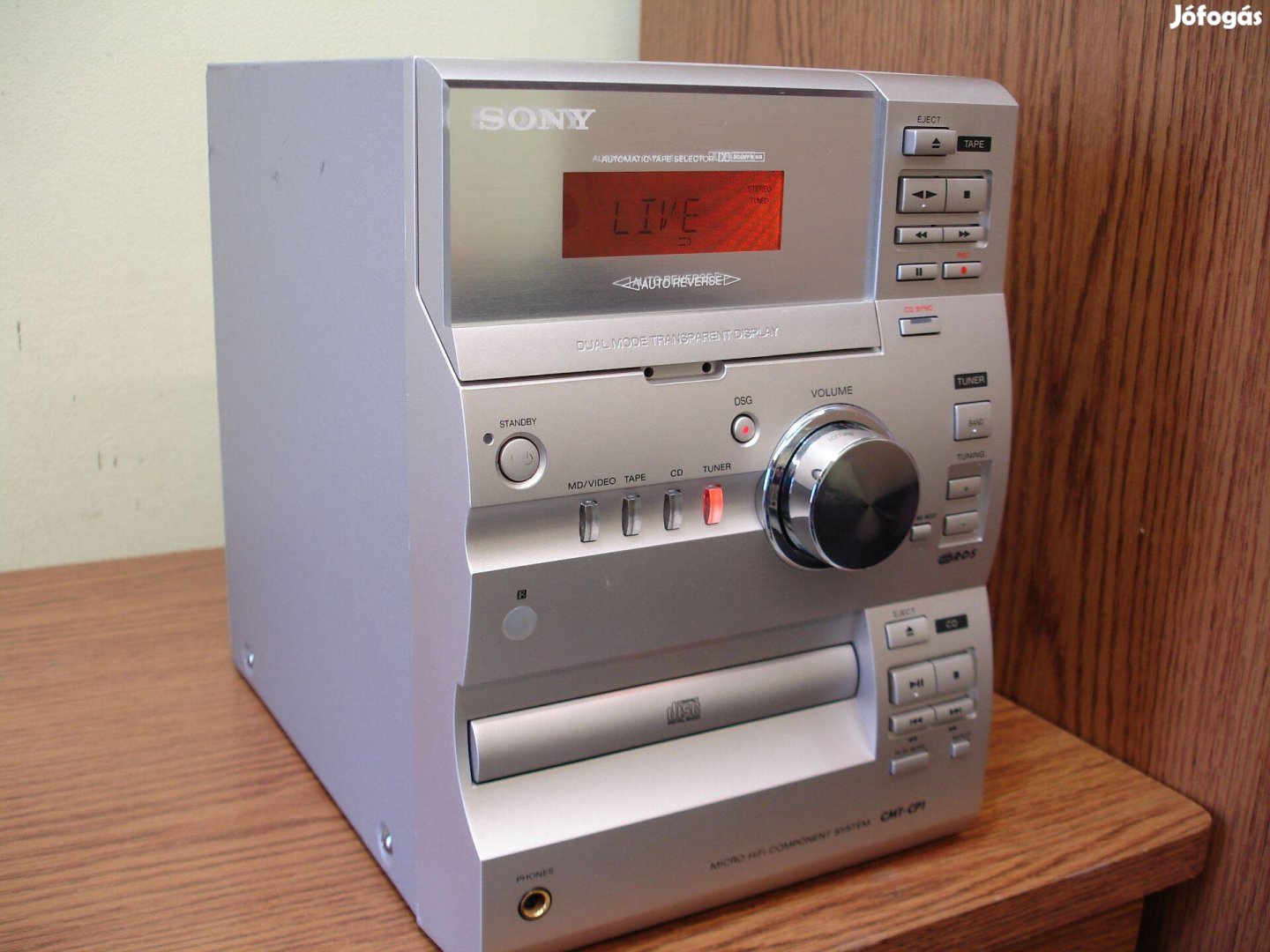 Sony ( CMT ) Hcd-CP1 mikro hifi RDS rádió tuner - magnó - CD - hangfal