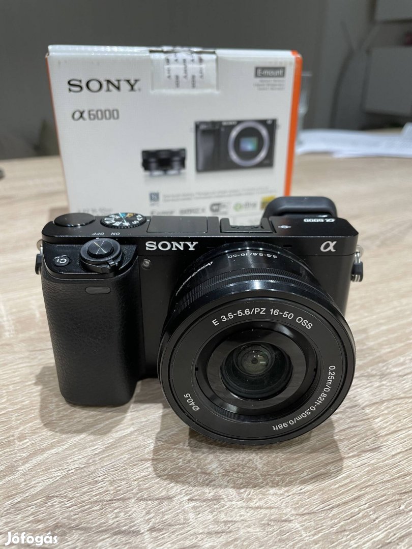 Sony a6000 APS-C fényképezőgép