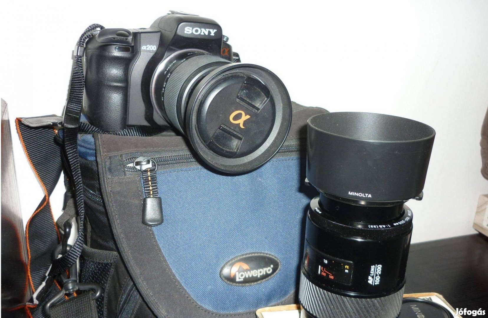 Sony alfa 200 dsrl fényképező