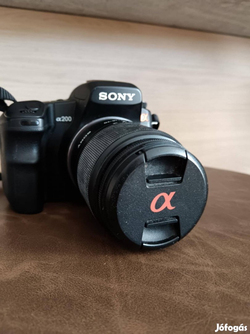 Sony alpha 200 tükörreflexes fényképezőgép 