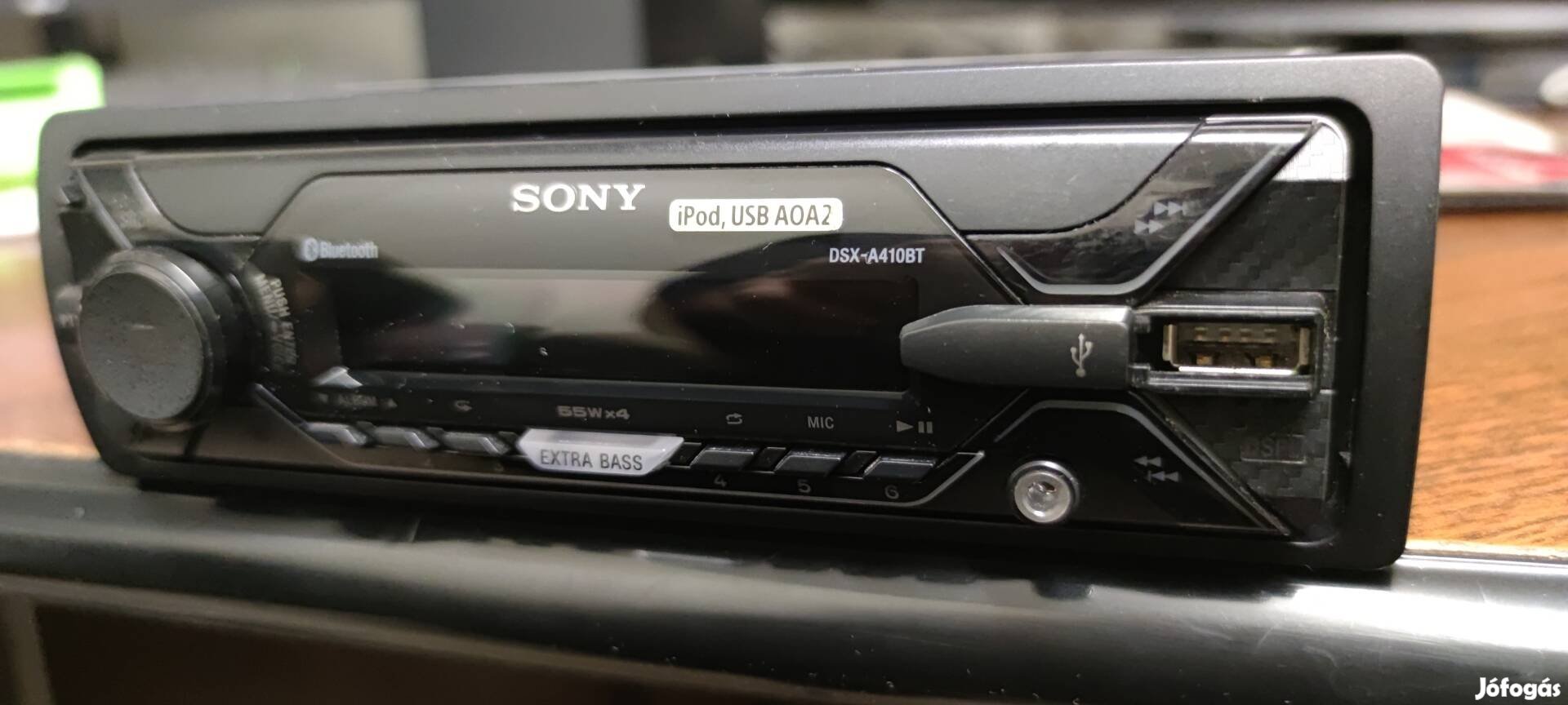 Sony autós fejegység DSX-A 410 BT.