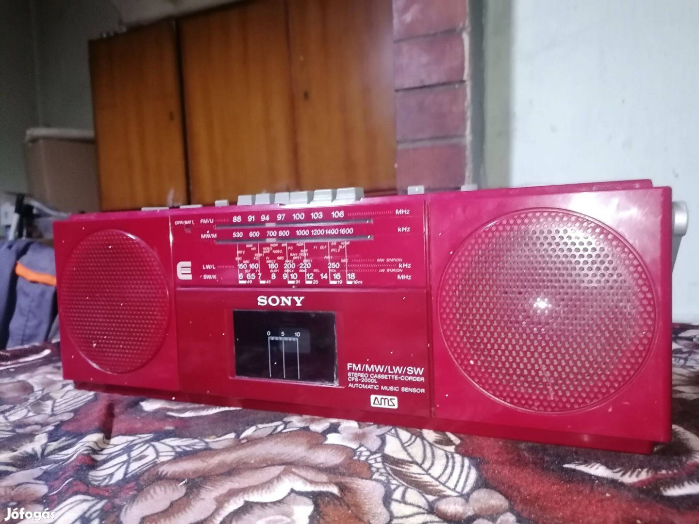 Sony boombox rádiómagnó eladó