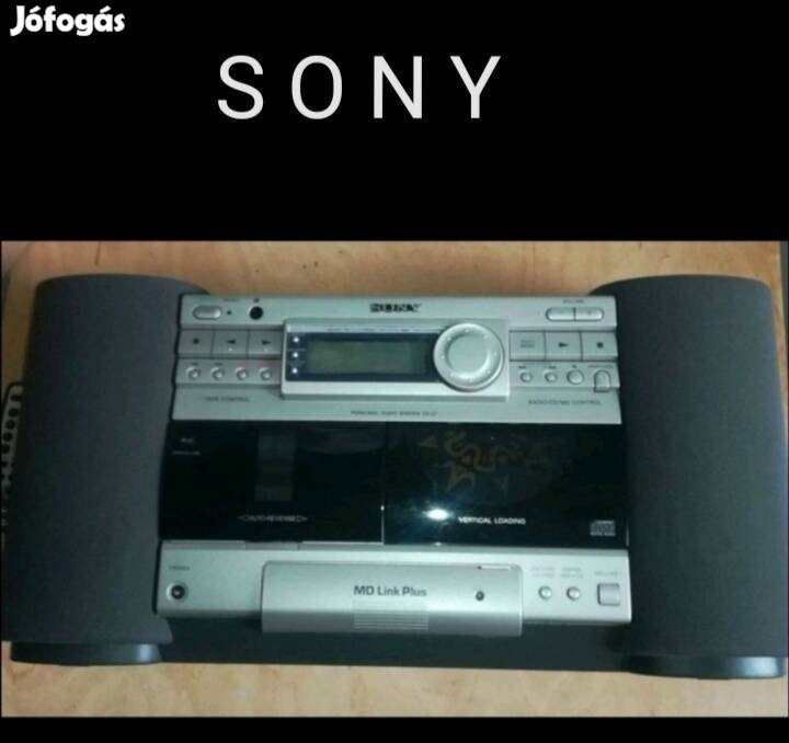 Sony cd, rádio, magnó