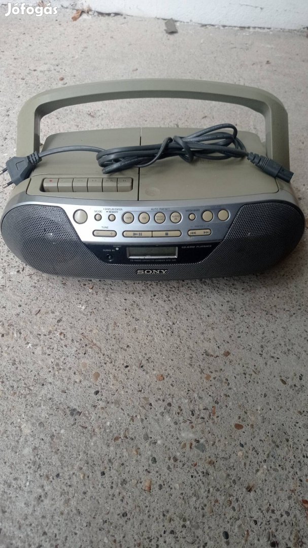 Sony cd-s, kazettás radió