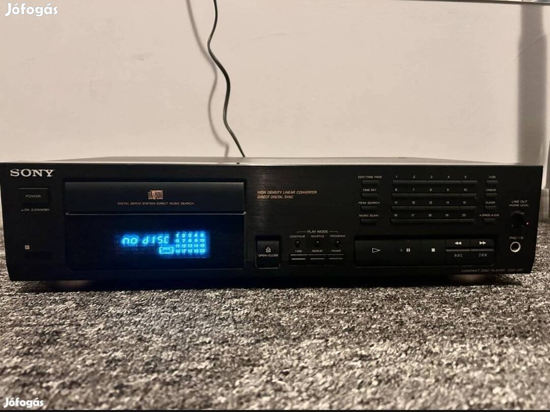 Sony cdp-597 disc player 