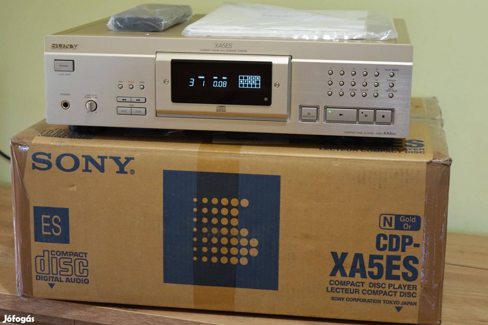 Sony cdp xa5es cd deck