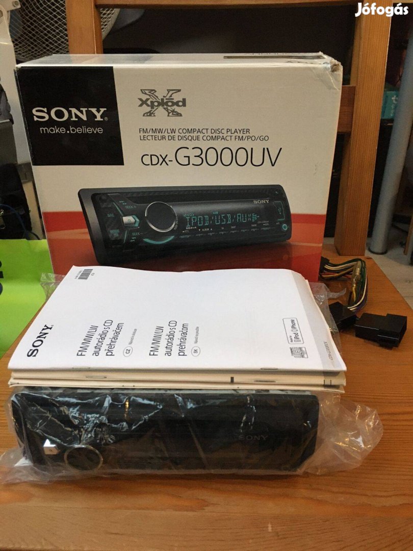 Sony cdx-g3000uv autóhifi