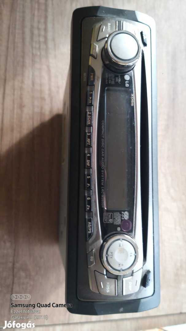 Sony cédés autó rádio