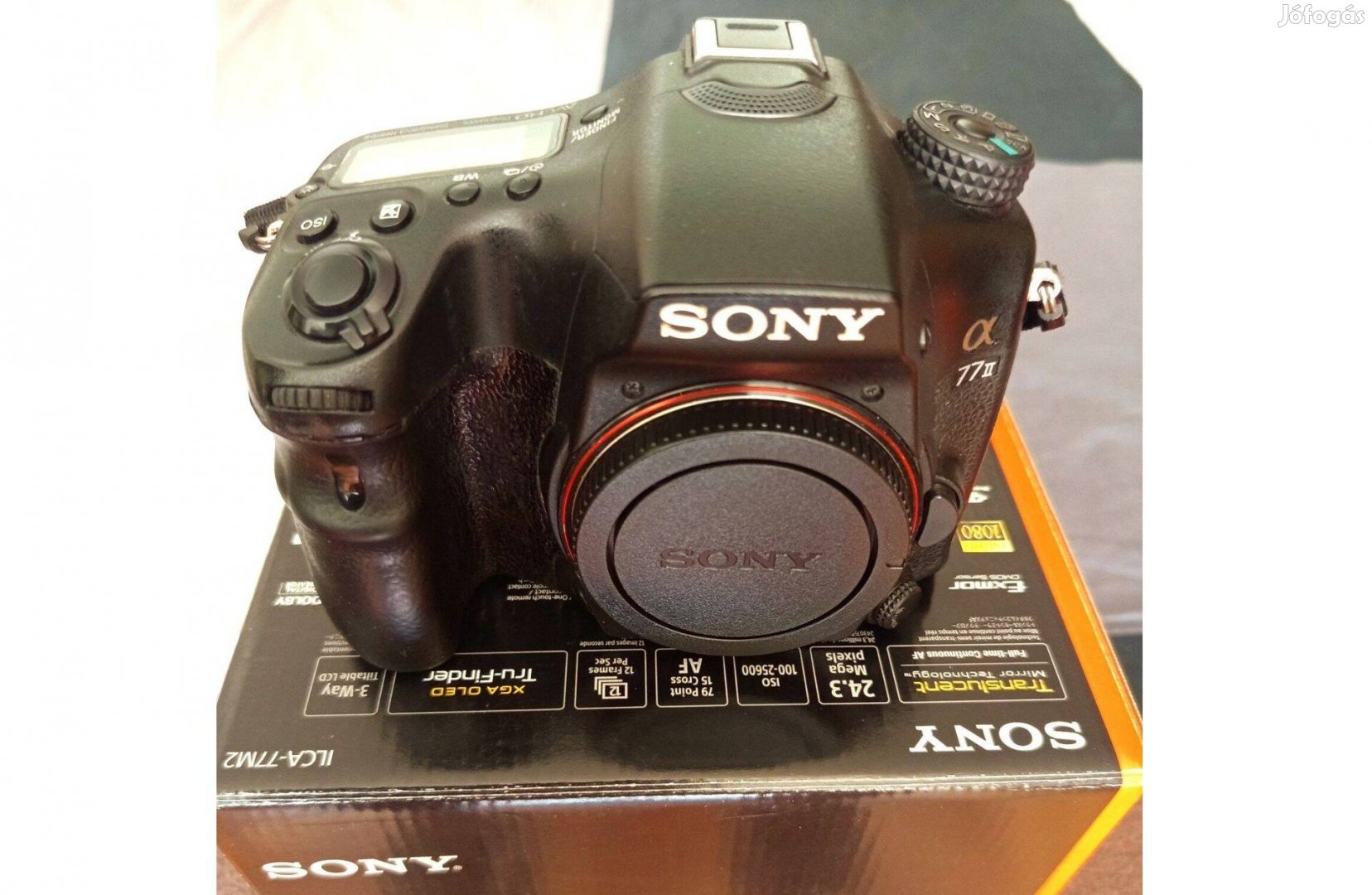 Sony digitális fényképező Ilca 77m2 használt 6600 expoval jó áron !