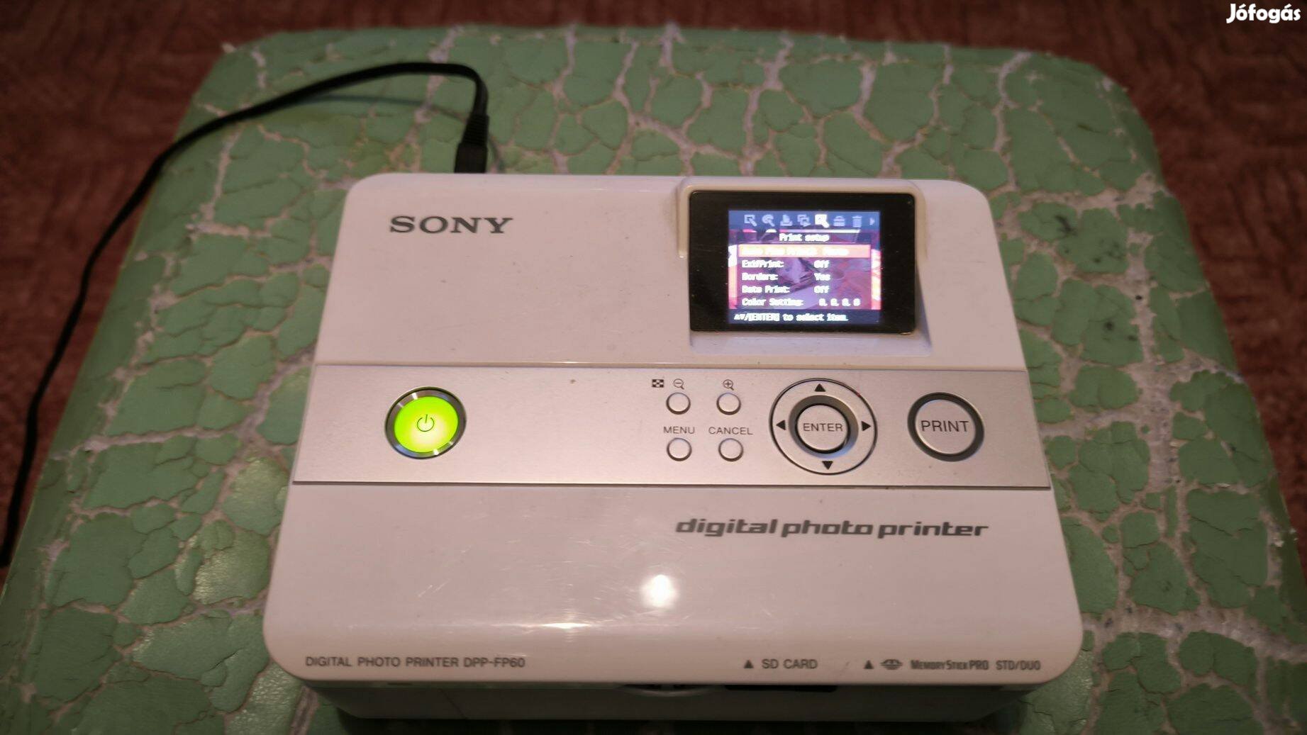 Sony digitális fotónyomtató