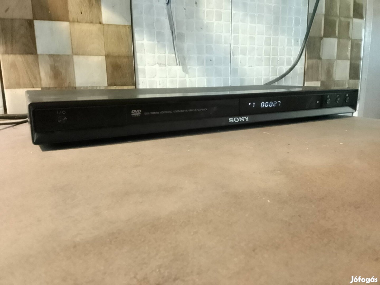Sony dvp-ns38/br dvd lejátszó hibátlan működéssel 12 bit