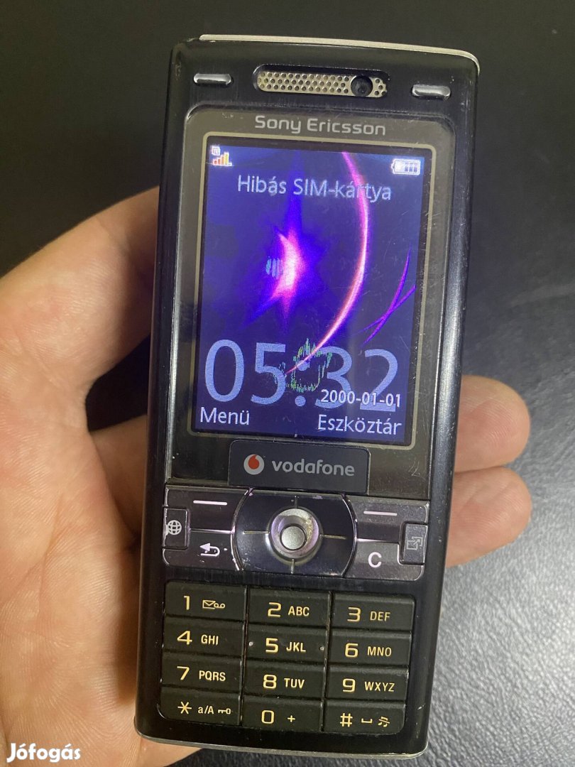 Sony ericsson k800i vodafone os 