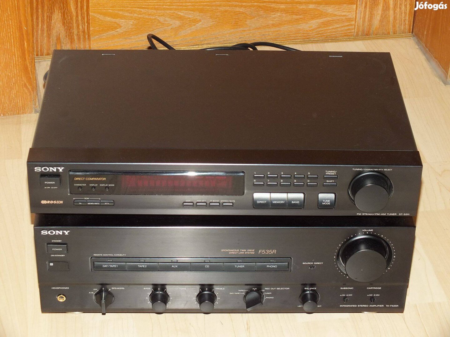 Sony erősítő F535 R , tuner