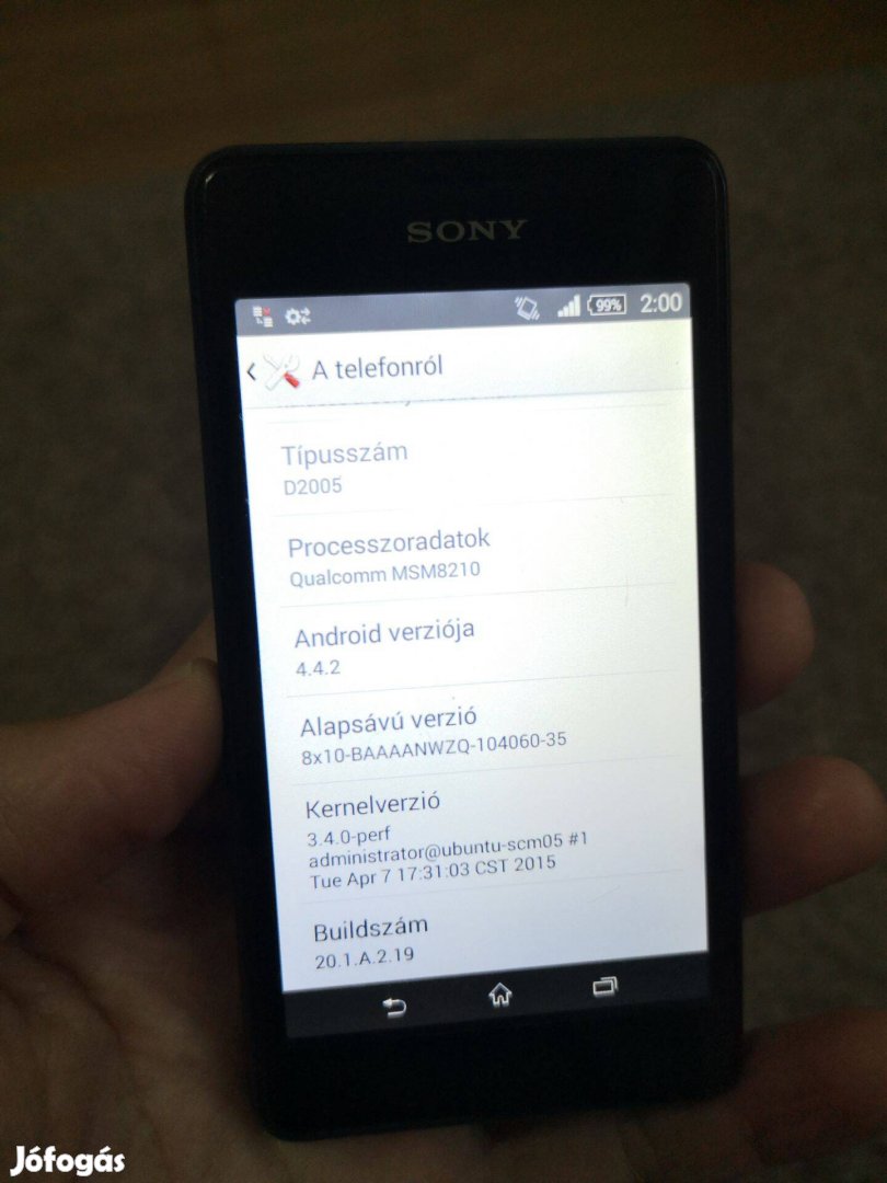 Sony experia j st26i