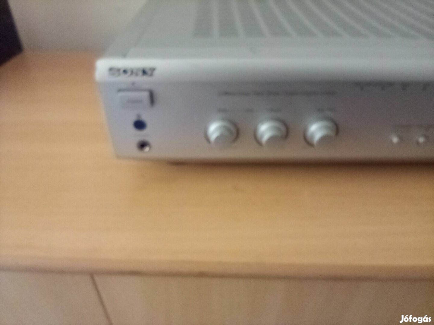 Sony ezüst stereo erosito