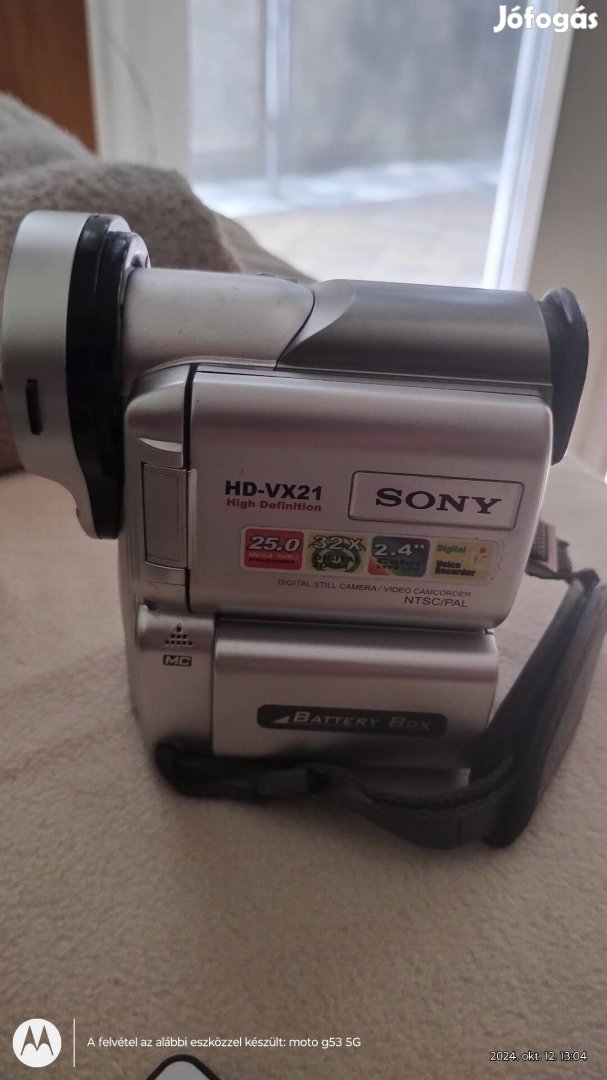 Sony hd-vx21 videókamera