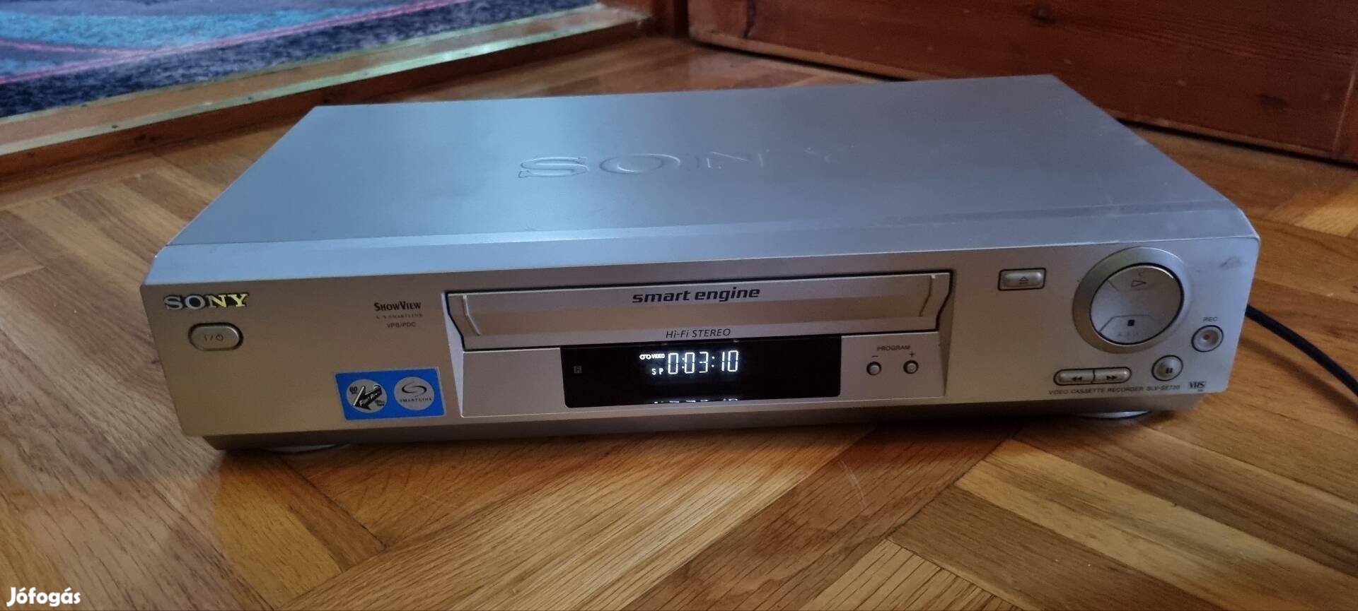 Sony hi-fi sztereó videó, vhs.