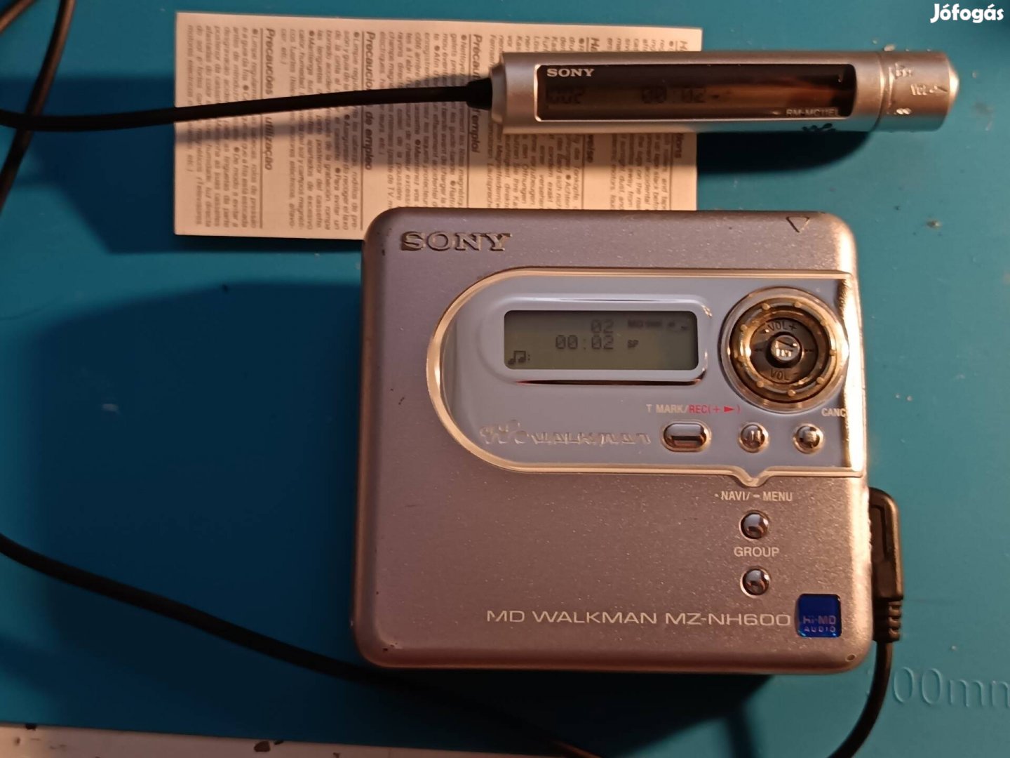 Sony hi-md Hi md minidisc mini disc walkman