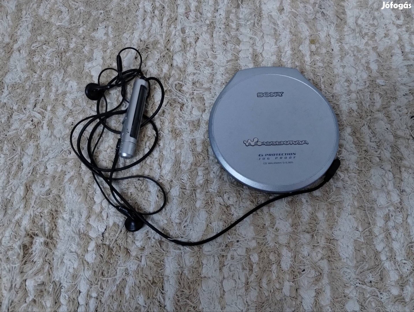 Sony hordozható cd lejátszó discman