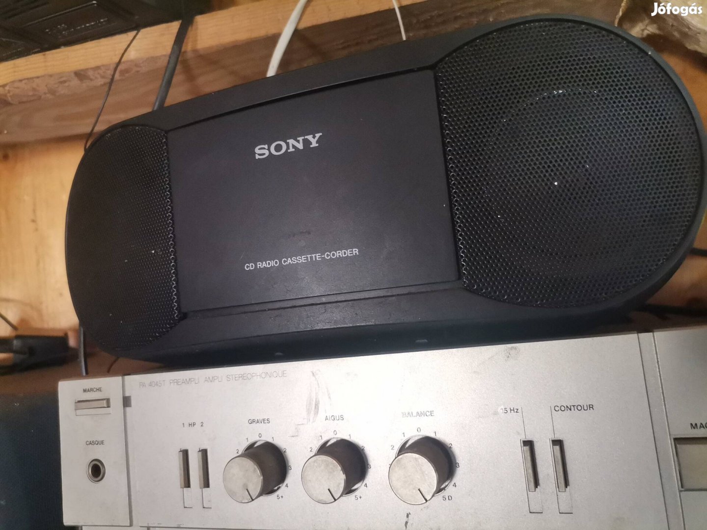 Sony hordozható rádió 