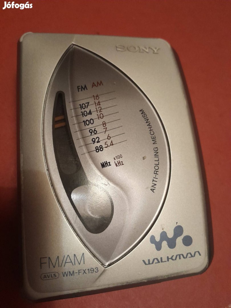 Sony kazettás Rádiós Walkman 