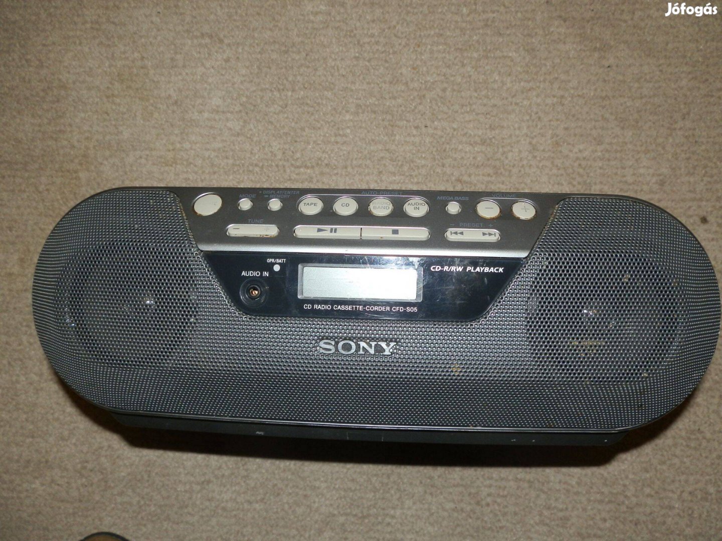 Sony kombinált rádiókészülék gyűjteménybe