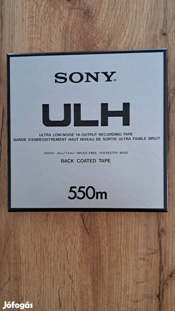 Sony magnószalag 18 cm Új!