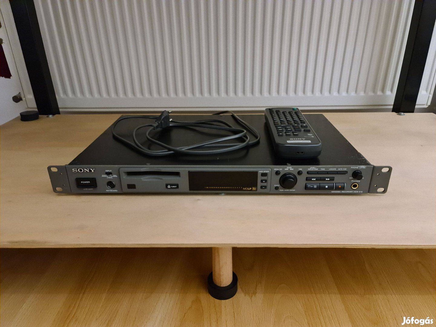 Sony mds-e12 minidisc recorder mdlp, professzionális minidisc felvevő