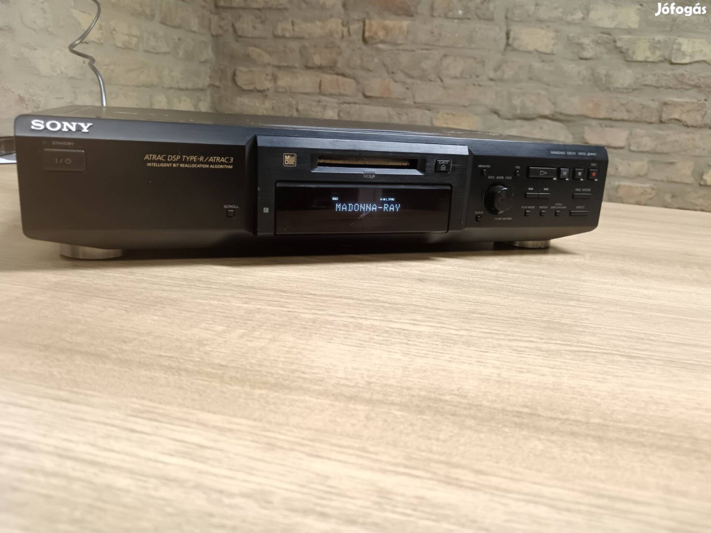 Sony minidisc deck (MDLP!!) (MDS-JE440) 