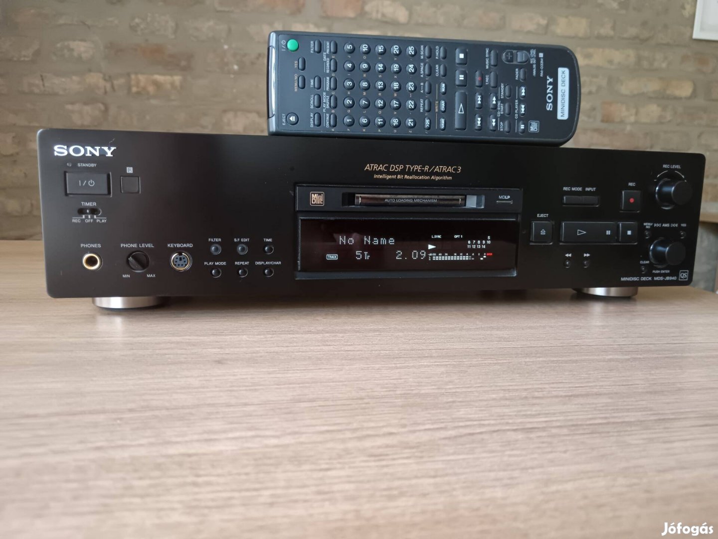 Sony minidisc recorder (MDS-JB940 QS)