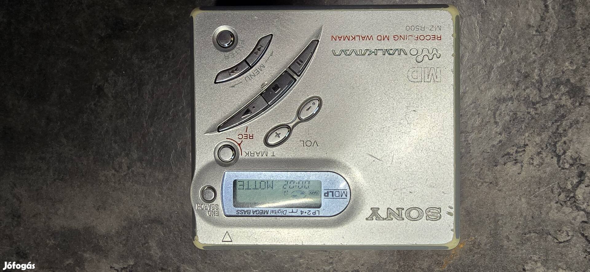 Sony mz-r500 minidisc